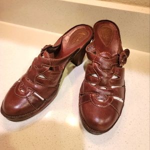 Clark Artisan Slip On Heels